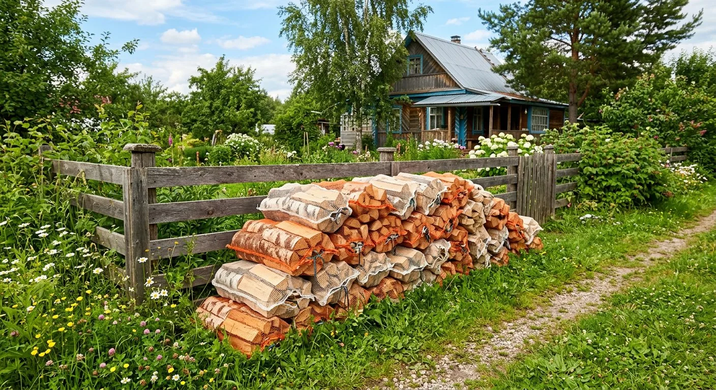 Дрова для дачи в Серпухове