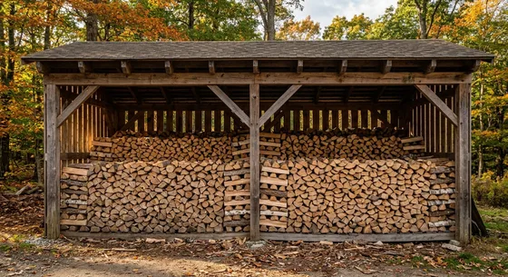Укладка дров в Серпухове, улица Кооперативная, 31